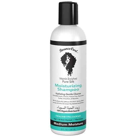pure silk moisturizing shampoo bounce curl 8fl oz 236ml