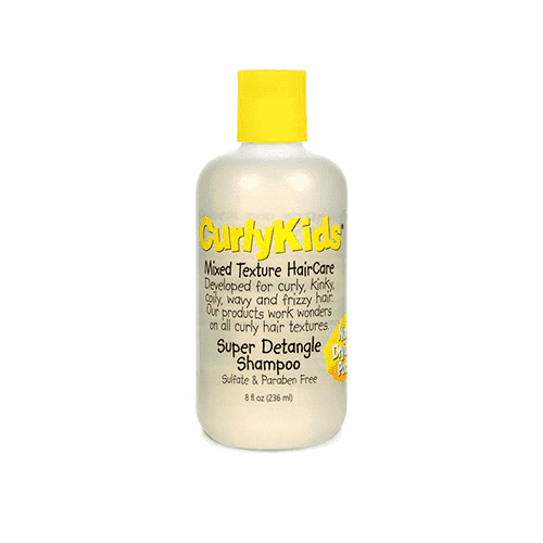 super detangle shampoo curly kids hair care8 oz