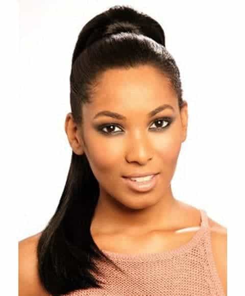ponytail london girl draw string syn