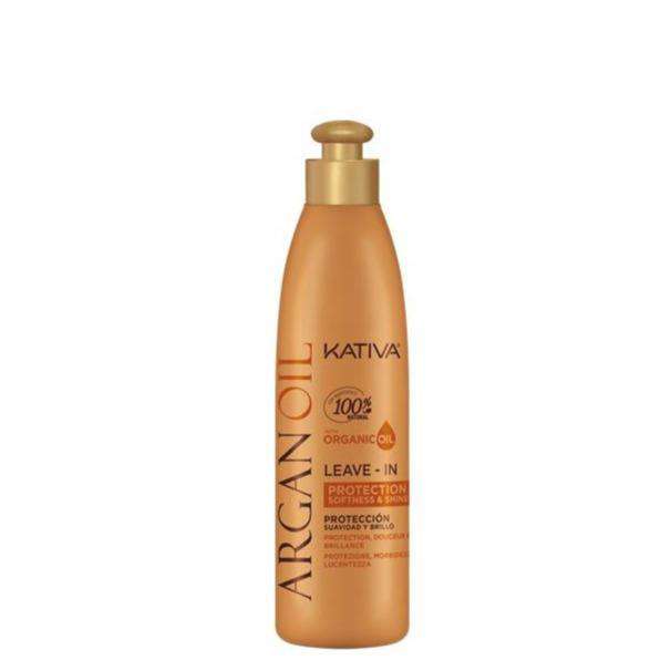 crema de peinar aceite de argan hidratante argan oil leav in cream kativa 250 ml