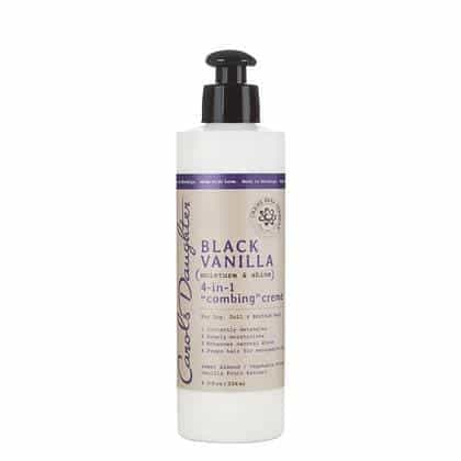 black vanilla 4 in 1 combing creme carols daughter 8fl oz
