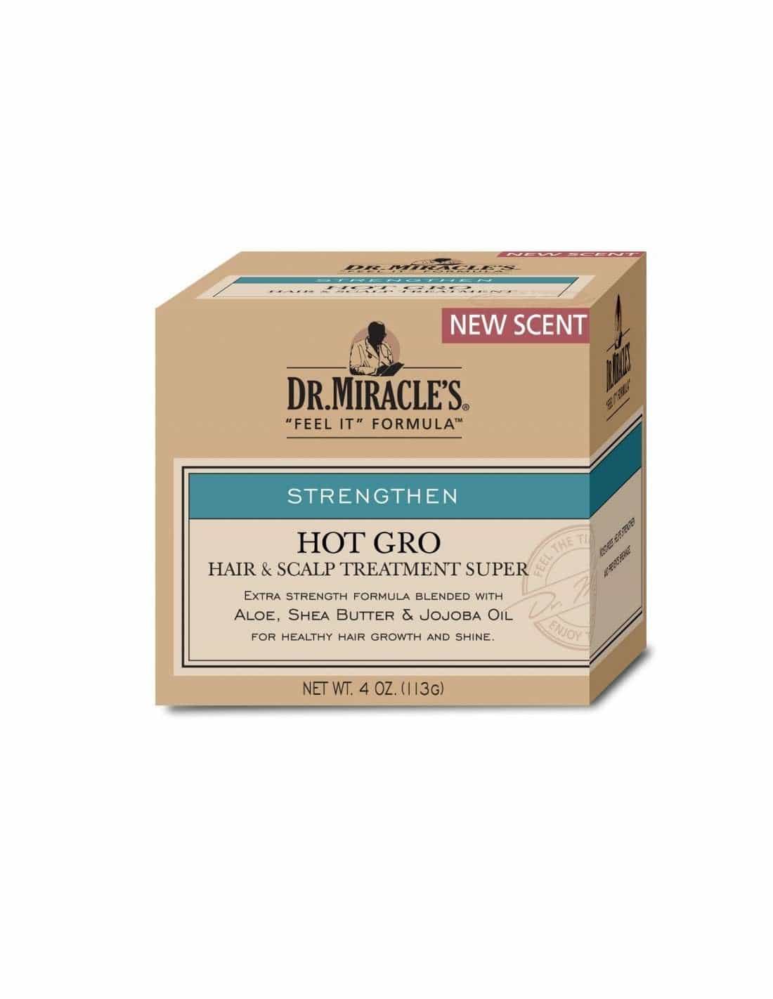 dr miracles hot gro hair scalp treatment 4oz