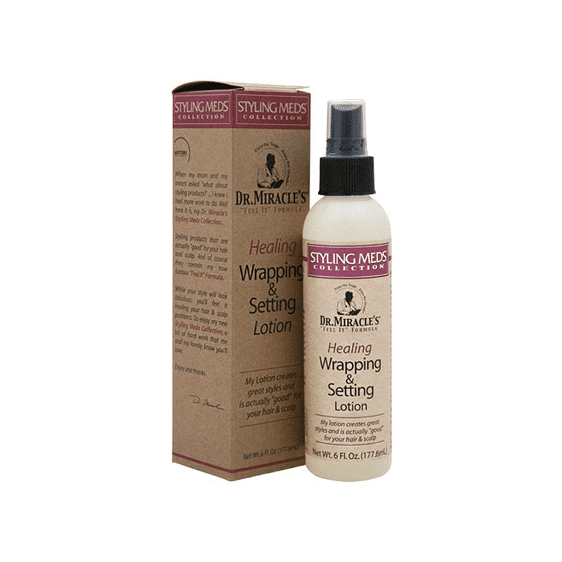 dr miracle healing wrapping setting lotion 177 6 ml