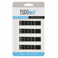 eurostil carton 24 clips ond negro 70 mm