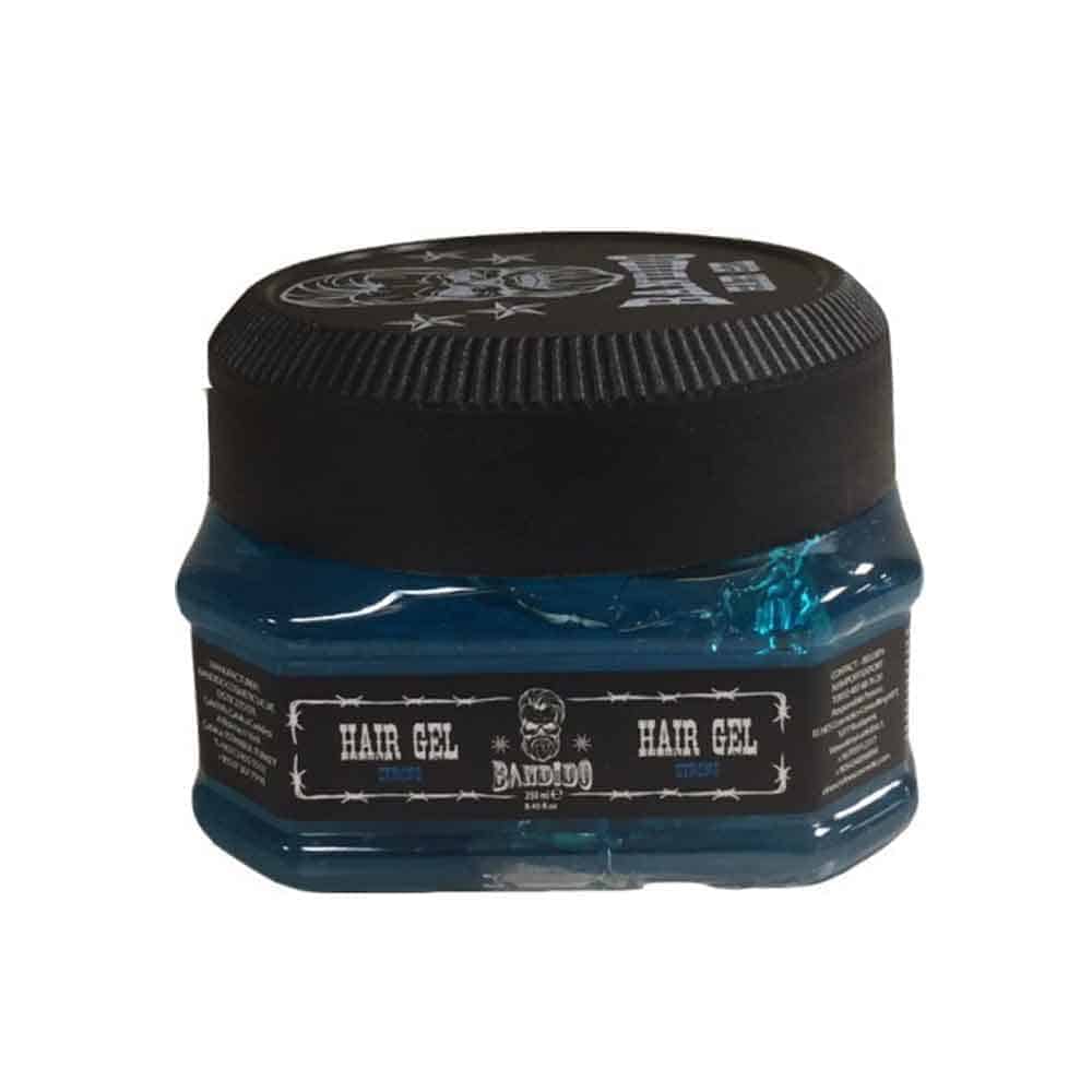 gel azul strong hair blue gel bandido 250 ml