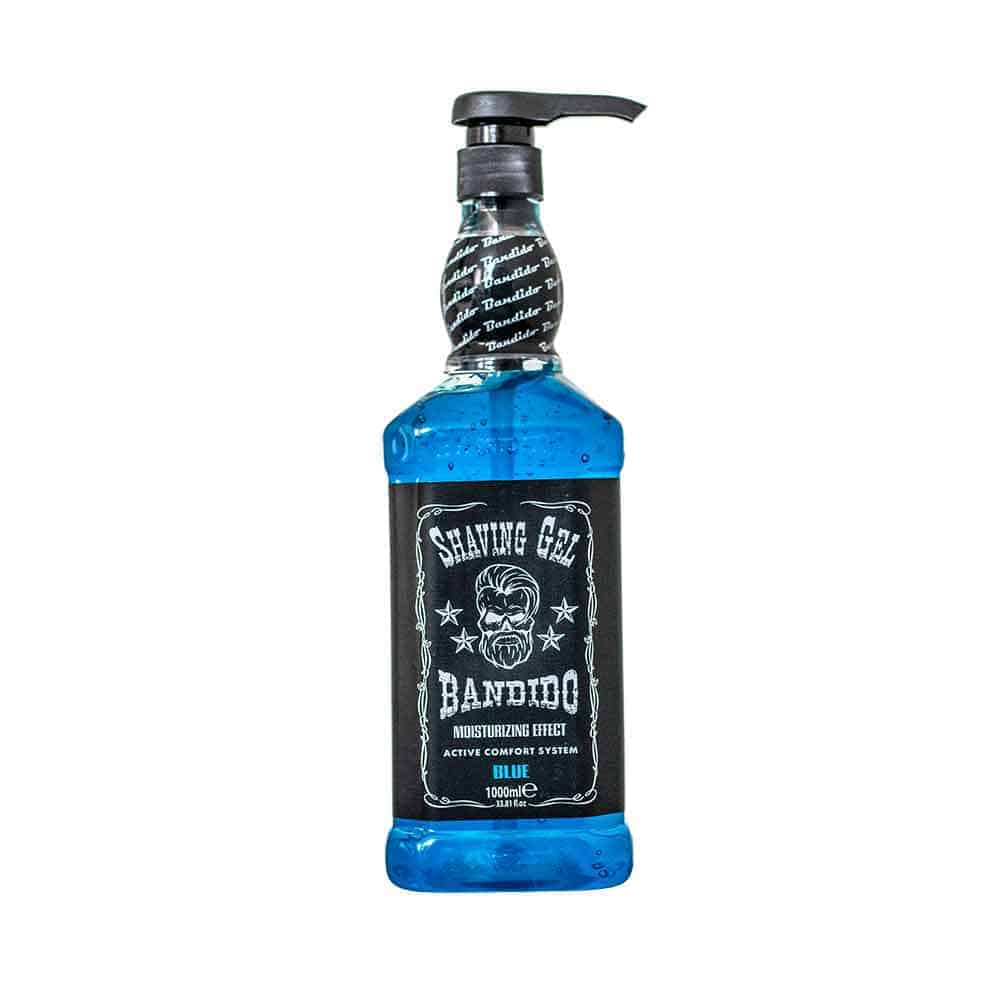 gel de afeitar shaving gel blue bandido 1000 ml
