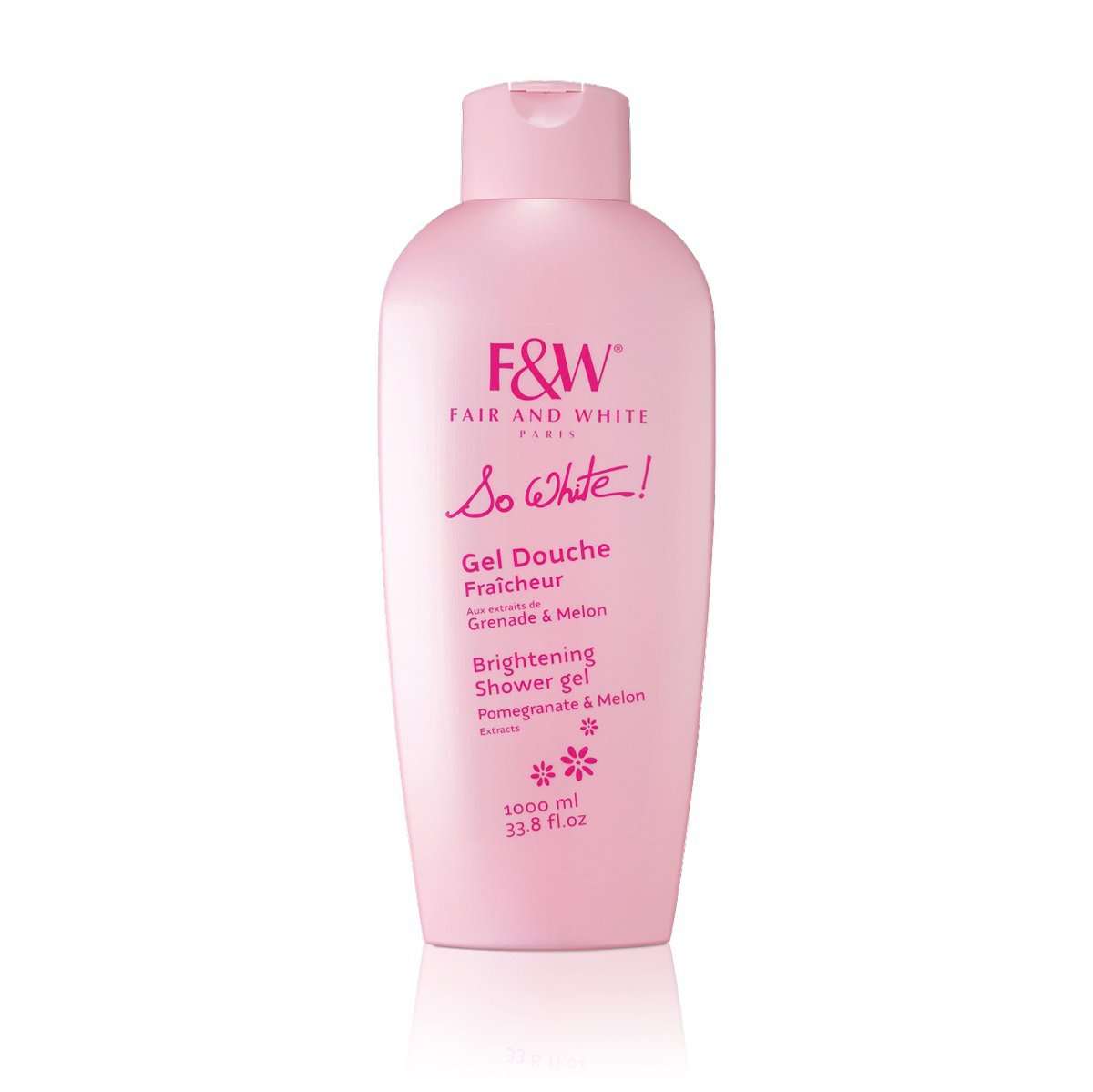 gel douche so white refreshing shower gel with pomegranate and melon extracts jumbo 1000ml