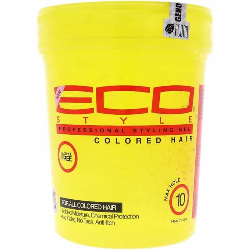 eco style colored hair gel 32 oz