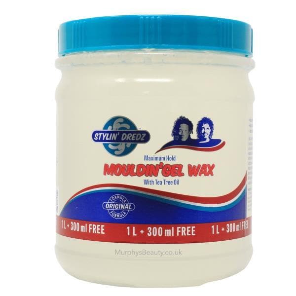 stylin dredz maximum hold mouldin gel wax 1 ltr