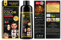 Kiss Beauty Black Hair Color Shampoo 420 ml clean product image