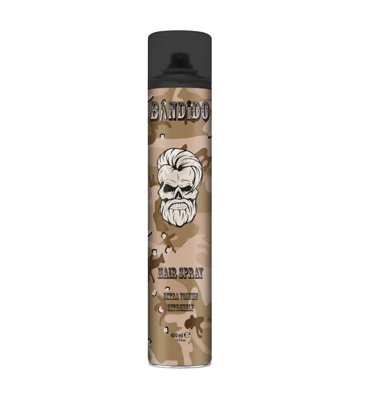 laca fuerte bandido hair spray extra voulme bandido 400 ml