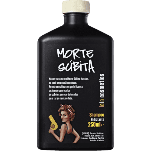 lola cosmetics morte subita shampoo hidratante 250ml