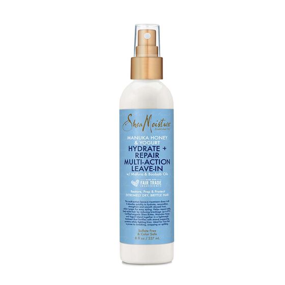 manuka honey yogurt hydrate repair multi action leave in shea moisture