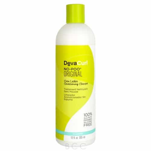 no poo zero lather conditionning cleanser deva curl 12oz