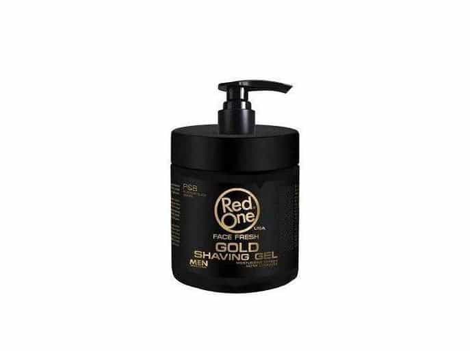 red one gel de afeitado gold face fresh shaving gel 1 000 ml