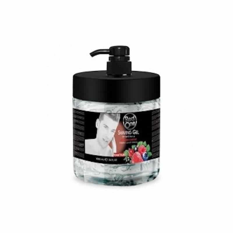 red one gel afeitar de textura shaving gel fres fruit 1 000 ml