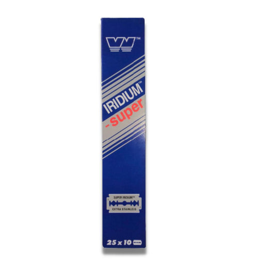 vavci salon iridium super cuchillas de afeitar 250 unidades