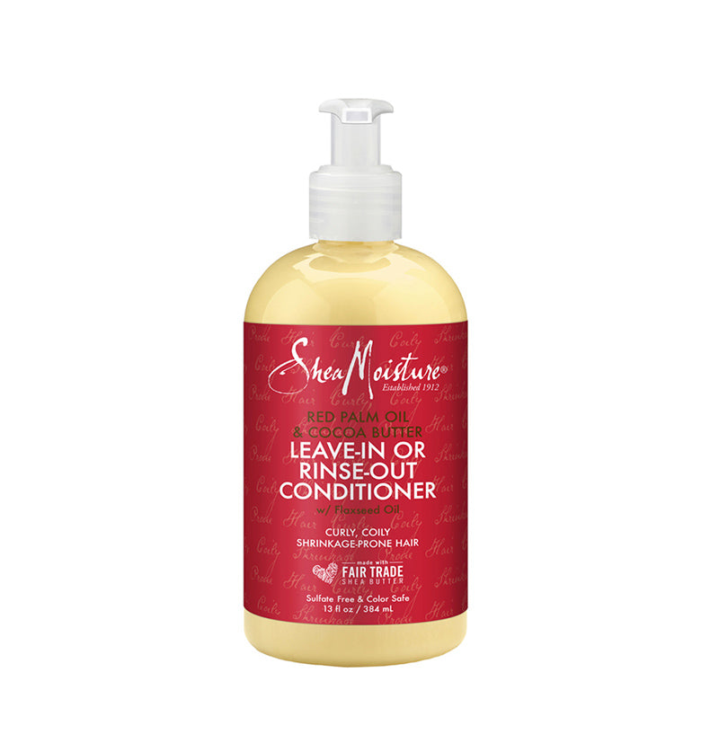 acondicionador sin aclarado leave in or rinse out red palm oil cocoa butter de shea moisture
