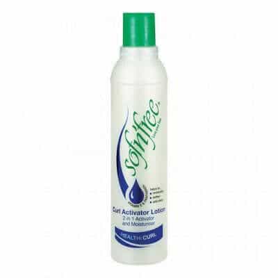 sofn free 2 in 1 curl activator moisturizer lotion de 350ml