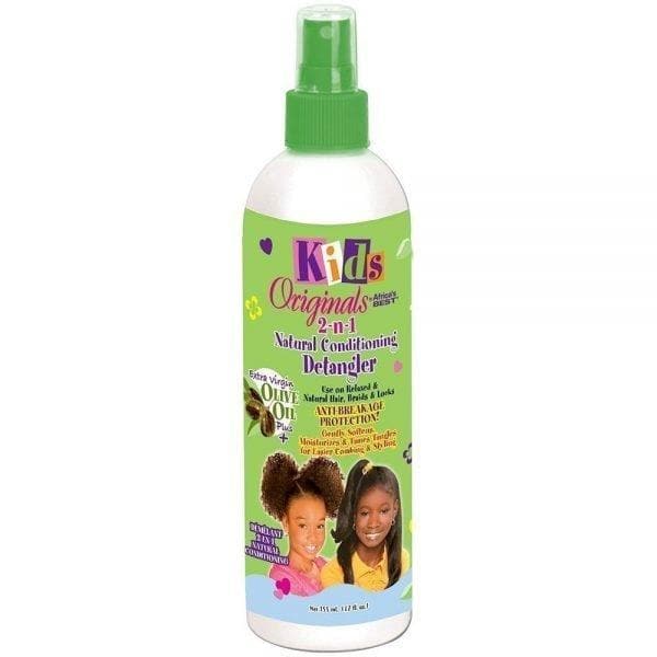 spray acondicionador detangling 2 in 1 natural conditioning spray africa best 355 ml