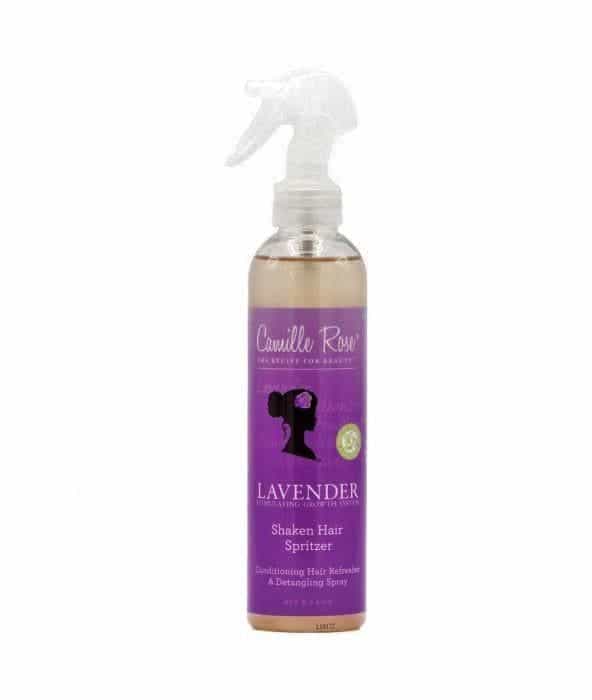 spritzer para el cabello con lavanda stimulating growth system shaken hair spritzer camille rose 240 ml