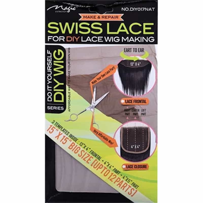 wiss lace wig making diyo17nat magic collection 15x15